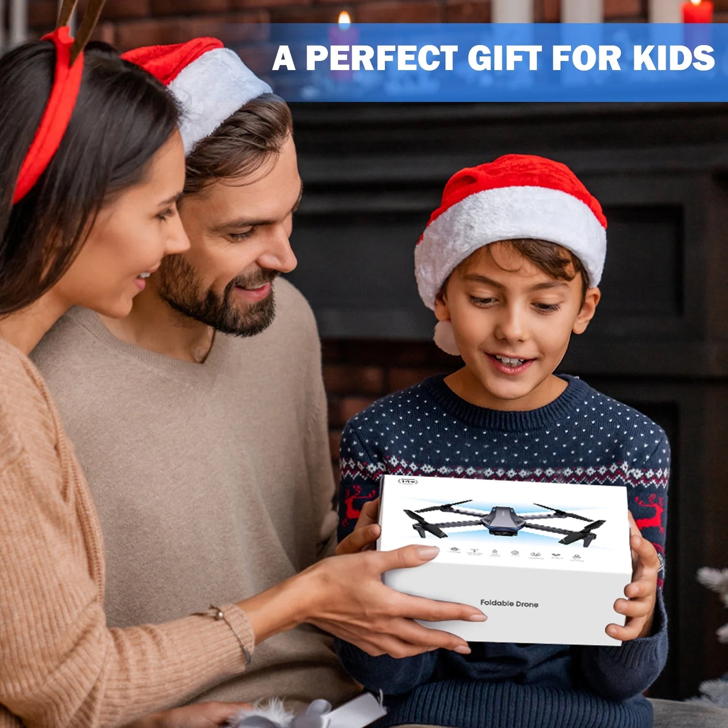 Drone with Camera for Adults, 1080P FPV Drone with Brushless Motor, Optical Flow Positioning